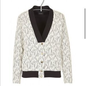 EKYOG JACQUARD FLEECE VARSITY JACKET